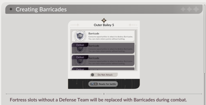 barricades