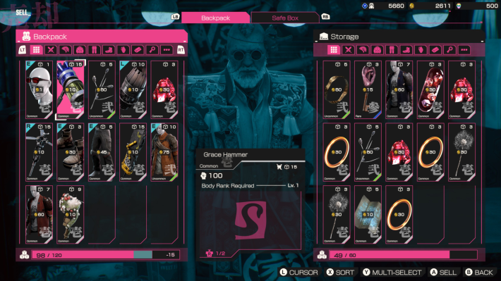 Let It Die Inferno Selling at Pro Kazoku Shop