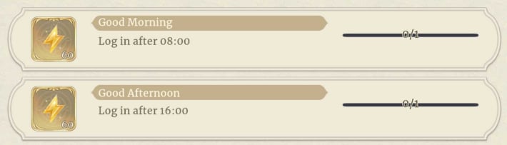 Sword of Convallaria (SoC) - Daily Quest Endurance