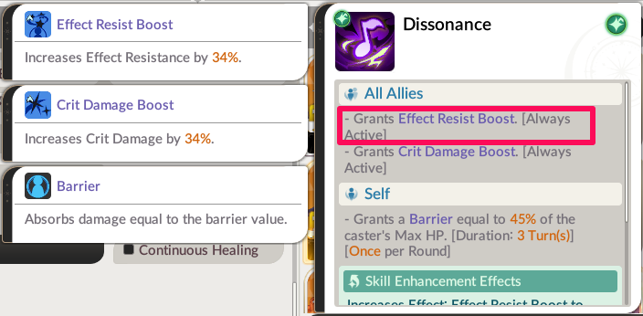 Effect Resistance