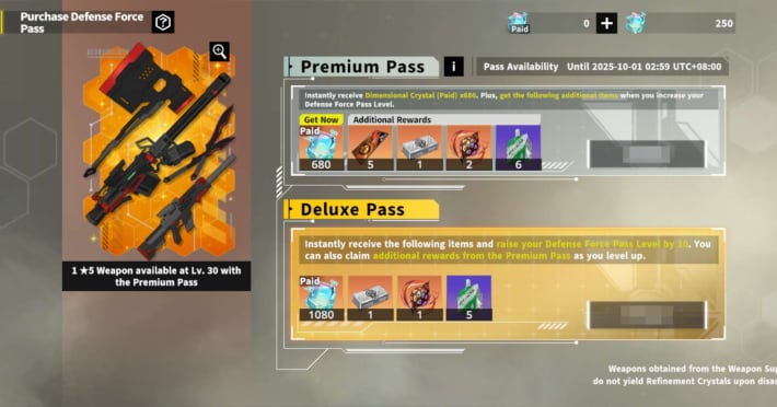 Premium Defense Force Pass