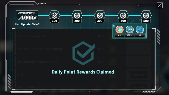 Daily Missions