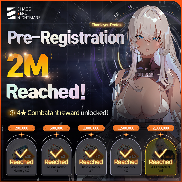 Chaos Zero Nightmare Amir Giveaway