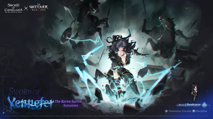 Sword of Convallaria (SoC) - Yennefer Promo