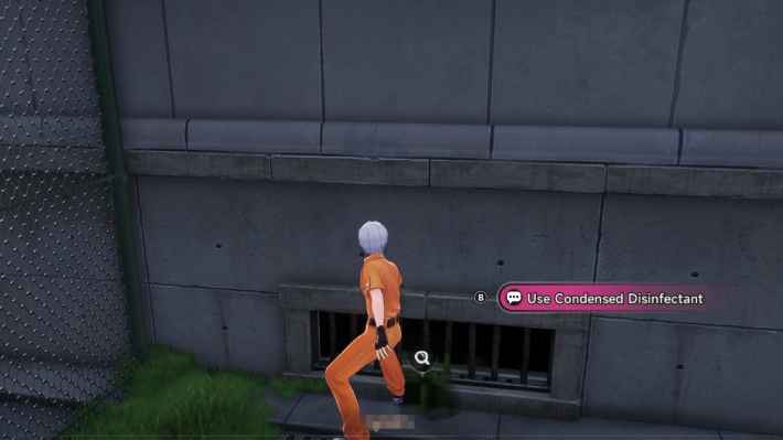 NTE Pour the Disinfectant on the Sewer Gate