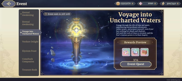 Sword of Convallaria (SoC) - Voyage into Uncharted Waters