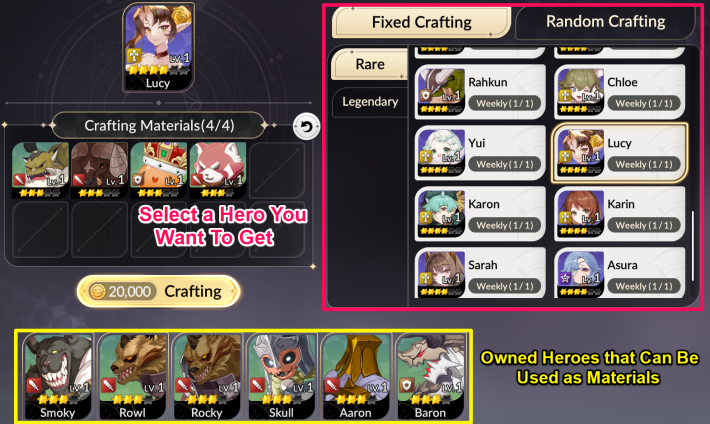 How to Craft Hero