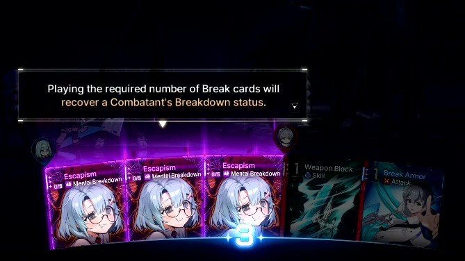 Recovery is Possible by Using Break Cards