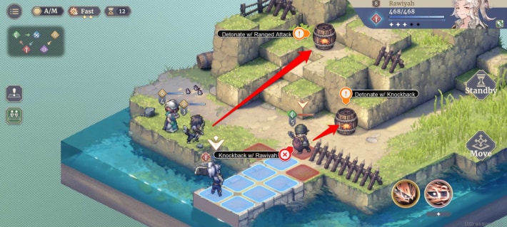 Sword of Convallaria (SoC) - Explosive Barrels