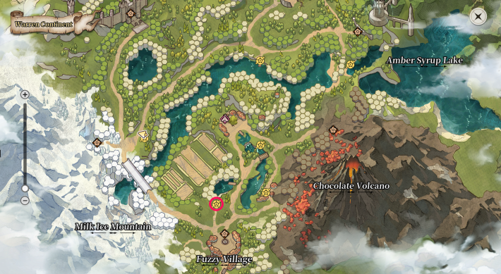 NTE Baaastille Location Map