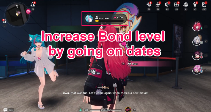 NTE Dates Increases Bond
