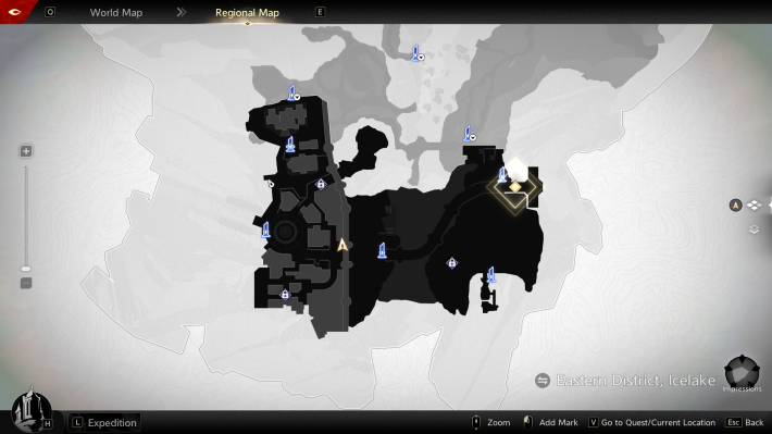 image of in-game map
