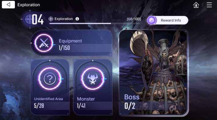 Chaos Manifestation Exploration Level