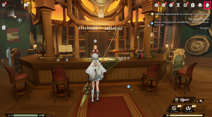 Duet Night Abyss Home Screen