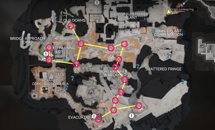 เส้นทางซิปไลน์ที่ดีที่สุดใน Power Plateau ของ Arknights: Endfield