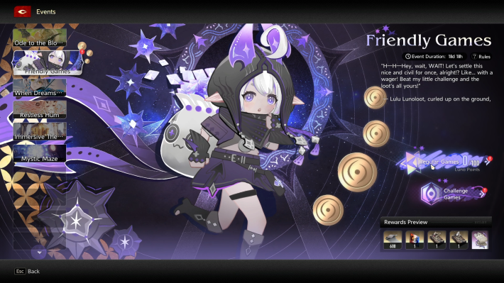 Duet Night Abyss (DNA) - Event Screen