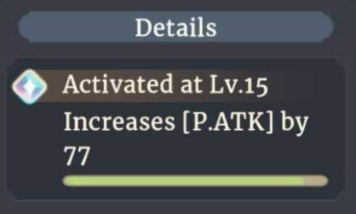 Sword of Convallaria (SoC) - Initial Attribute