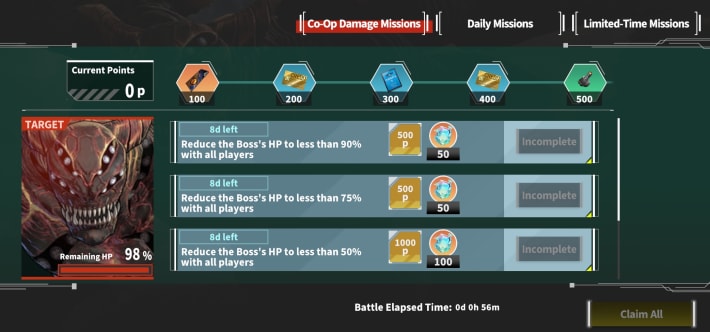 Kaiju No. 8 Raid Battle Missions