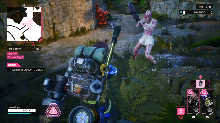 Let It Die Inferno Timothy vs Humanoid