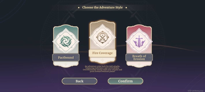 Sword of Convallaria (SoC) - Adventure Styles