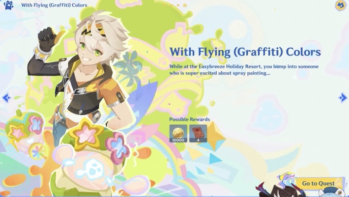 With Flying (Graffiti) Colors