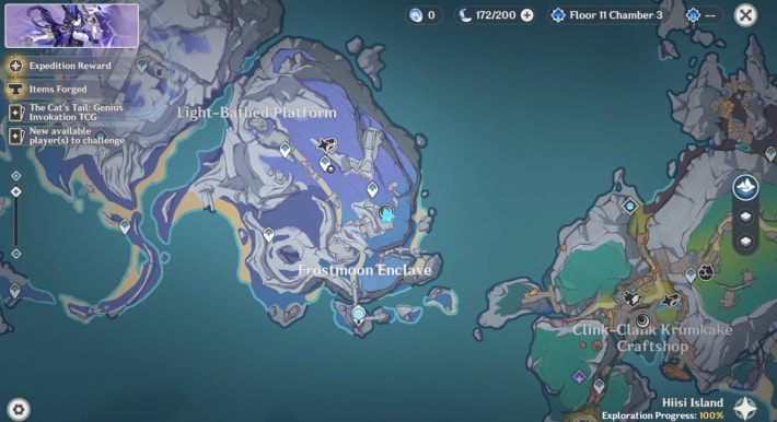 Frostmoon Enclave Location