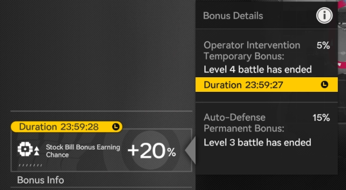 Endfield Stock Bill Bonus Earning Chance