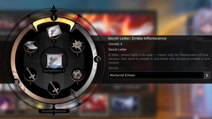 Embla Inflorescence Secret Letter