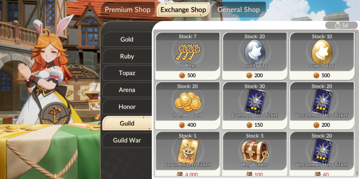 Shop Guide - Guild Best Items to Get & Purchase Priority