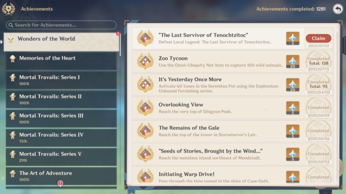 Survivor of Tenochtzitoc Achievement
