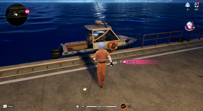 NTE Escaping Prison
