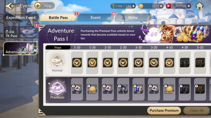 Adventure Pass I