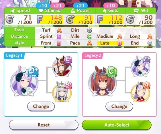 Inherit Umamusume Abilities through Legacy
