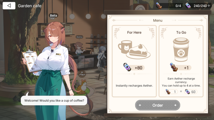 Chaos Zero Nightmare Garden Cafe