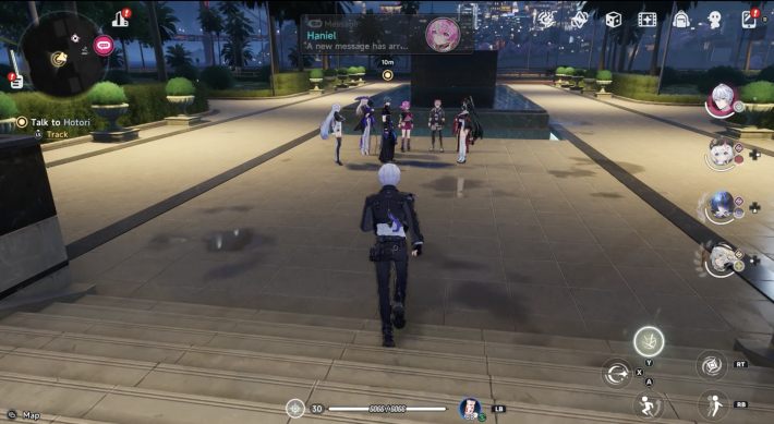 Talk to Hotori Outside