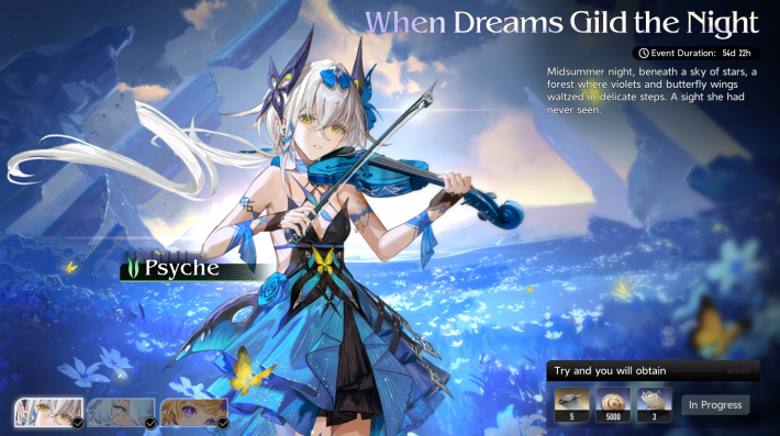 When Dreams Gild the Night