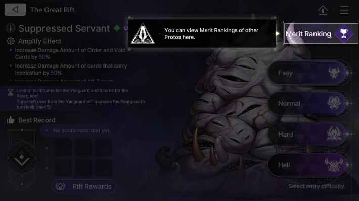 The Great Rift Merit Ranking Leaderboards