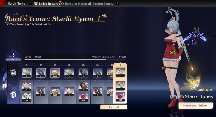 Duet Night Abyss Bard's Tome