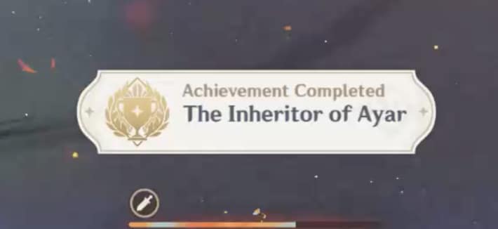 The Inheritor Of Ayar Achievement