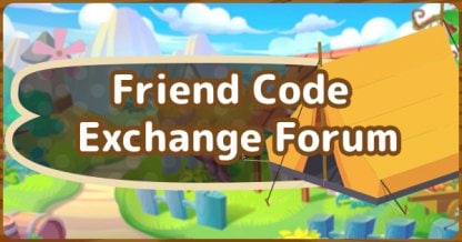 Friend Code Exchange Forum