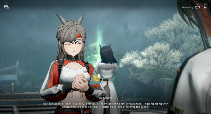 Arknights Endfield Meeting Bai Shuang