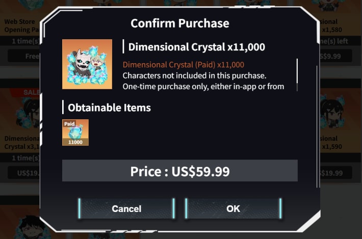 Dimensional Crystal Sale Recommended