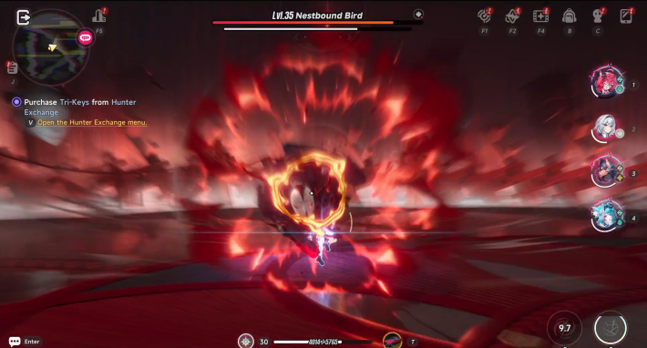NTE Nestbound Bird Parry Attack