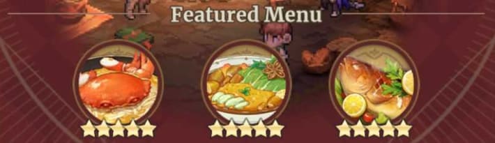 Sword of Convallaria (SoC) - Featured Menu 9