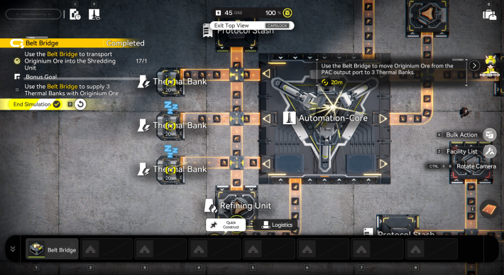 Arknights Endfield Connecting Thermal Banks via Belt Bridge