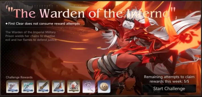  Warden Of The Inferno Drop