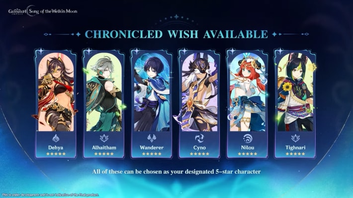 Sumeru Chronicled Wish