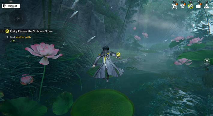 Arknights Endfield Endmin Jumps Over A Lilypad