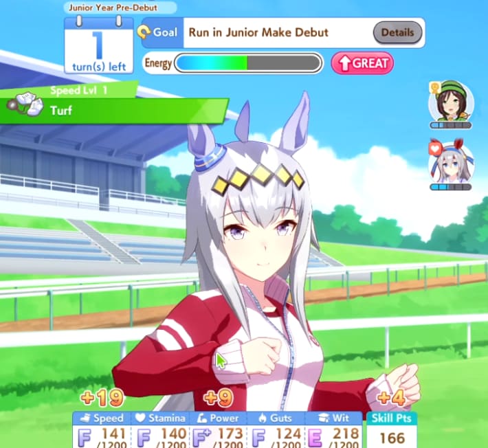Until the Debut Race with Tazuna