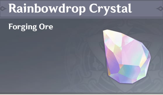 Rainbowdrop Crystal